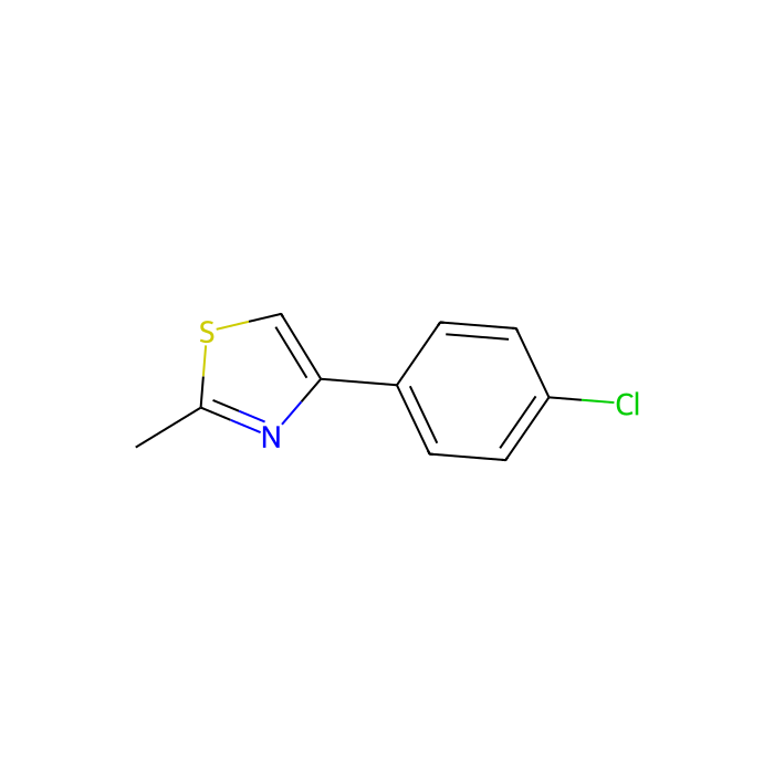 4-(4-Chlorophenyl)-2-methylthiazole - ≥97% CAS No(24840-75-3) by Aladdin Scientific