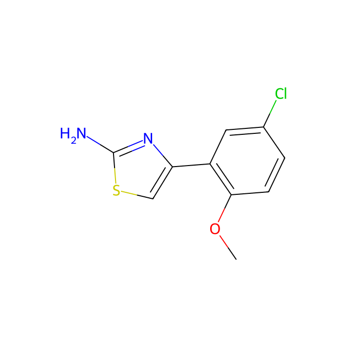 4-(5-Chloro-2-methoxy-phenyl)-thiazol-2-ylamine - ≥95% CAS No(303019-72-9) by Aladdin Scientific