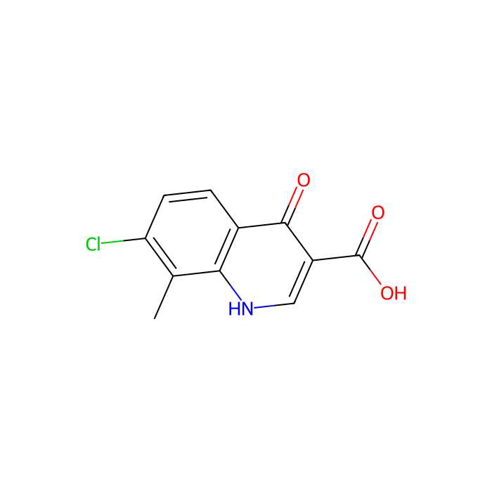 7-Chloro-4-hydroxy-8-methylquinoline-3-carboxylic acid - ≥96% CAS No(405923-50-4) by Aladdin Scientific