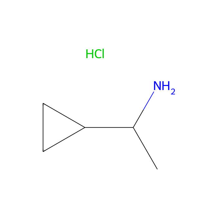 1-Cyclopropylethylamine, HCl - ≥98% CAS No(42390-64-7) by Aladdin Scientific