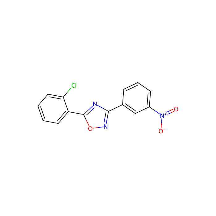 5-(2-Chlorophenyl)-3-(3-nitrophenyl)-1,2,4-oxadiazole - ≥98% CAS No(425412-27-7) by Aladdin Scientific