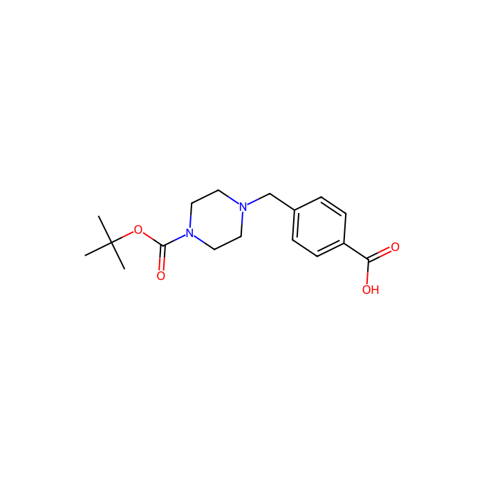 4-(4-Carboxybenzyl)piperazine-1-carboxylic acid tert-butyl ester - ≥96% CAS No(479353-63-4) by Aladdin Scientific