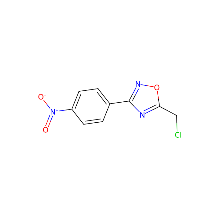 5-(Chloromethyl)-3-(4-nitrophenyl)-1,2,4-oxadiazole - ≥98% CAS No(57611-19-5) by Aladdin Scientific