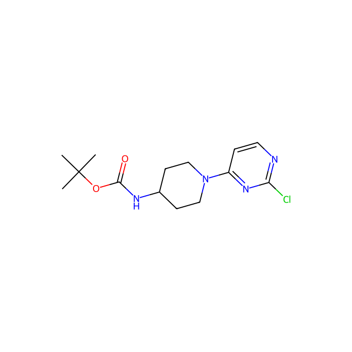 [1-(2-Chloro-pyrimidin-4-yl)-piperidin-4-yl]-carbamic acid tert-butyl ester - ≥95% CAS No(596817-49-1) by Aladdin Scientific
