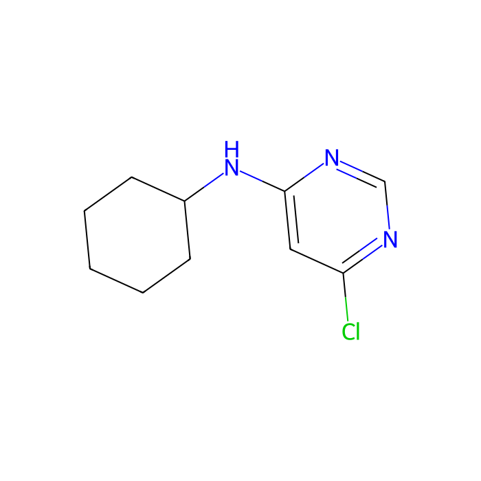 4-Chloro-6-cyclohexylaminopyrimidine - ≥98% CAS No(61667-11-6) by Aladdin Scientific