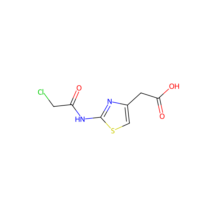 2-(2-Chloroacetamido)-4-thiazoleacetic acid - ≥95% CAS No(65243-18-7) by Aladdin Scientific