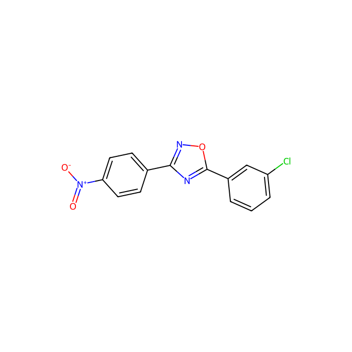 5-(3-Chlorophenyl)-3-(4-nitrophenyl)-1,2,4-oxadiazole - ≥98% CAS No(690989-63-0) by Aladdin Scientific