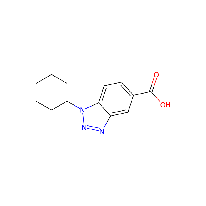 1-Cyclohexyl-1,2,3-benzotriazole-5-carboxylic acid - ≥98% CAS No(691363-11-8) by Aladdin Scientific