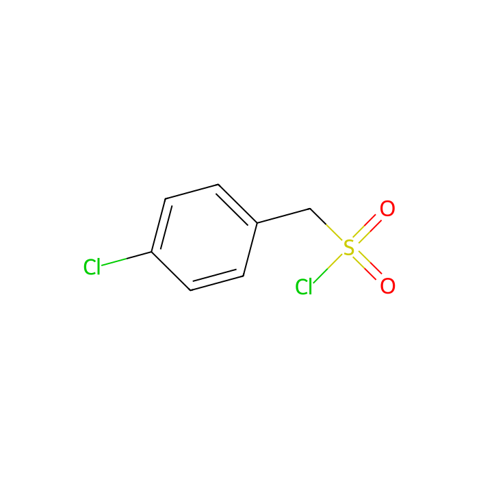 (4-Chlorophenyl)methanesulfonyl chloride - ≥95% CAS No(6966-45-6) by Aladdin Scientific