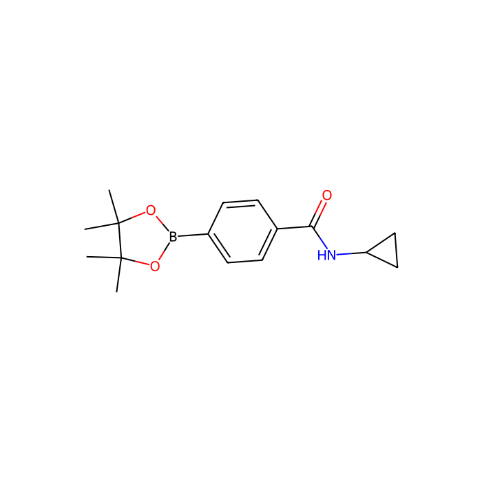 4-(Cyclopropylaminocarbonyl)phenylboronic acid, pinacol ester - ≥96% CAS No(827614-68-6) by Aladdin Scientific
