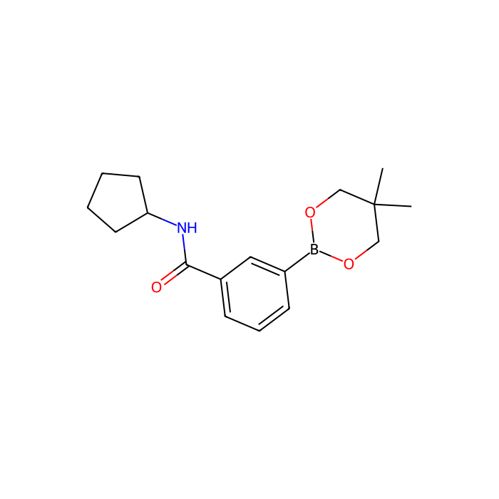 3-(Cyclopentylaminocarbonyl)phenylboronic acid, neopentyl glycol ester - ≥95% CAS No(850567-45-2) by Aladdin Scientific