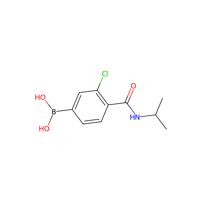 3-Chloro-4-(N-isopropylcarbamoyl)phenylboronic acid (contains varying amounts of Anhydride) - ≥98% CAS No(850589-41-2) by Aladdin Scientific