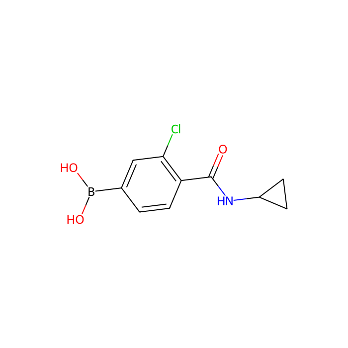 3-Chloro-4-(cyclopropylcarbamoyl)phenylboronic acid - ≥98% CAS No(850589-44-5) by Aladdin Scientific