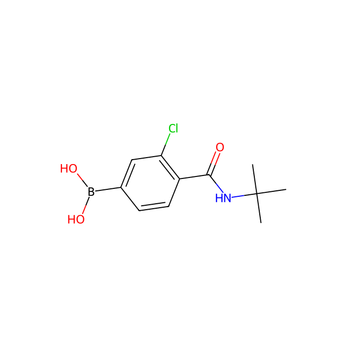 3-Chloro-4-(N-tert-butylcarbamoyl)phenylboronic acid - ≥98% CAS No(850589-46-7) by Aladdin Scientific