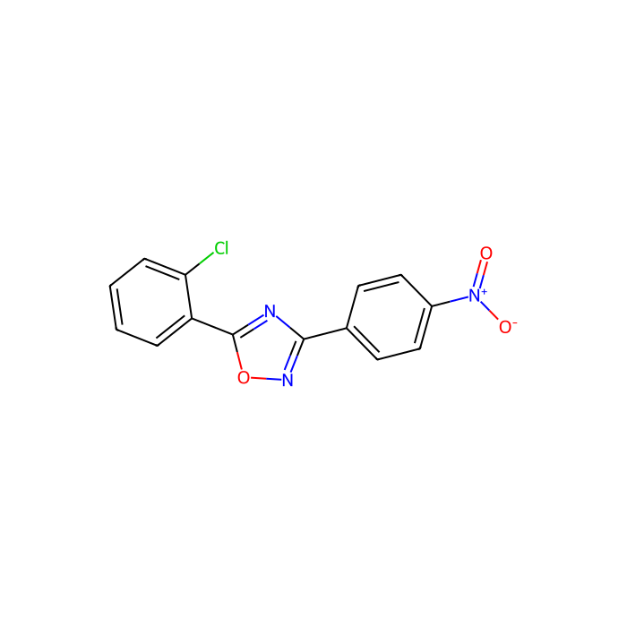 5-(2-Chlorophenyl)-3-(4-nitrophenyl)-1,2,4-oxadiazole - ≥96% CAS No(861238-44-0) by Aladdin Scientific