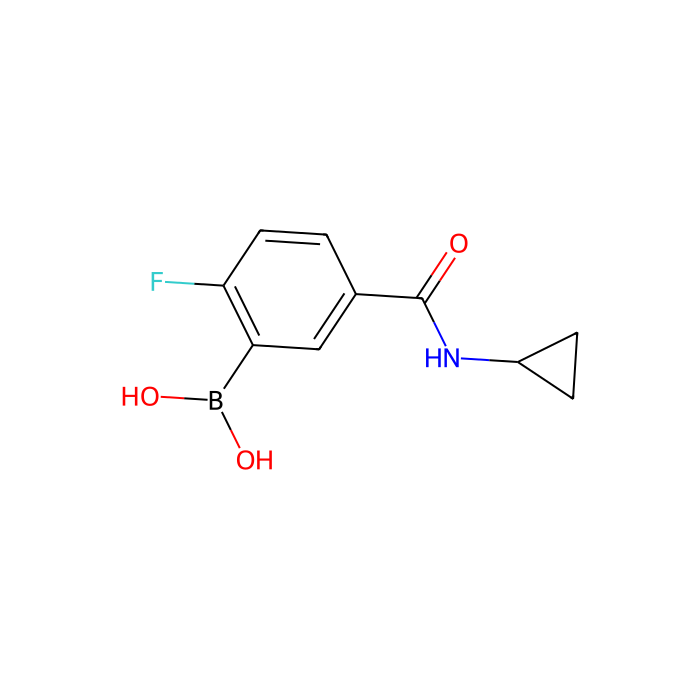 5-(Cyclopropylcarbamoyl)-2-fluorophenylboronic acid - ≥98% CAS No(874289-54-0) by Aladdin Scientific