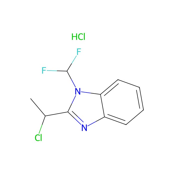 2-(1-Chloroethyl)-1-(difluoromethyl)benzimidazole HCl - ≥98% CAS No(878217-77-7) by Aladdin Scientific