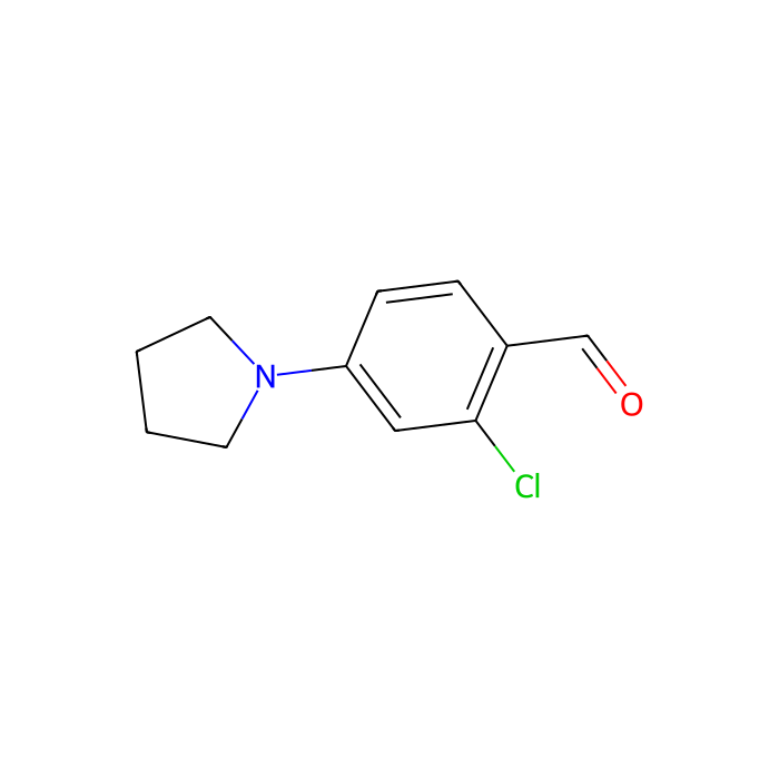 2-Chloro-4-(pyrrolidino)benzaldehyde - ≥98% CAS No(886500-65-8) by Aladdin Scientific