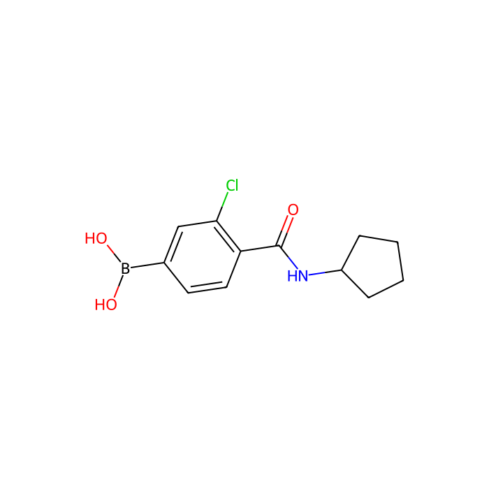 3-Chloro-4-(cyclopentylcarbamoyl)phenylboronic acid - ≥98% CAS No(957061-19-7) by Aladdin Scientific