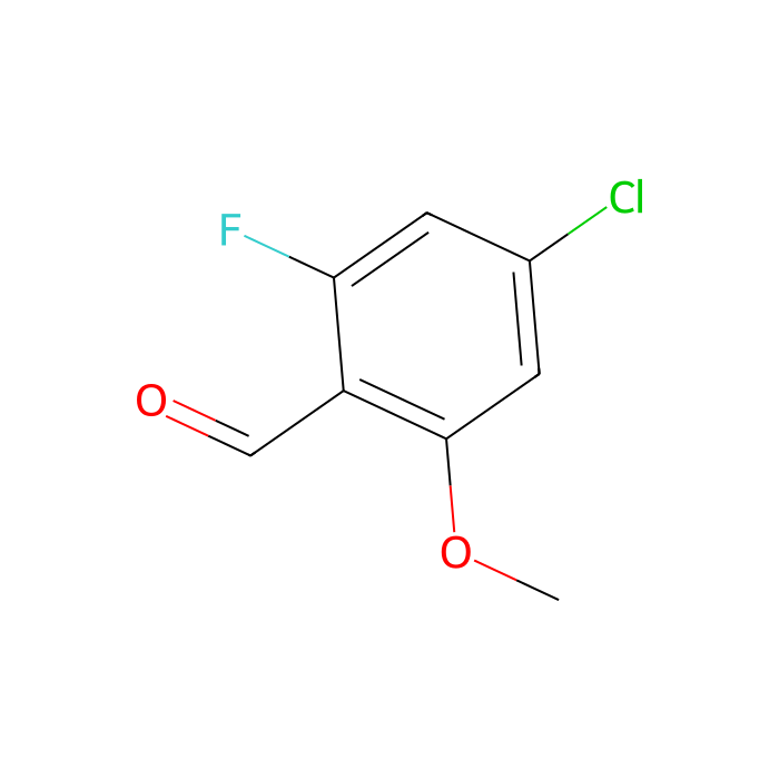 4-Chloro-2-fluoro-6-methoxybenzaldehyde - ≥97% CAS No(1158916-85-8) by Aladdin Scientific