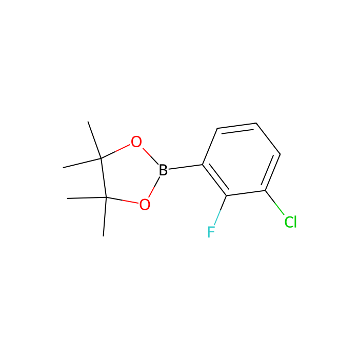 2-(3-Chloro-2-fluorophenyl)-4,4,5,5-tetramethyl-1,3,2-dioxaborolane - ≥97% CAS No(1192025-01-6) by Aladdin Scientific