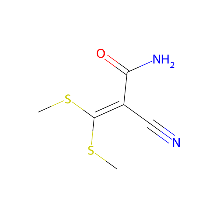 2-Cyano-3,3-bis(methylthio)acrylamide - ≥97% CAS No(17823-69-7) by Aladdin Scientific
