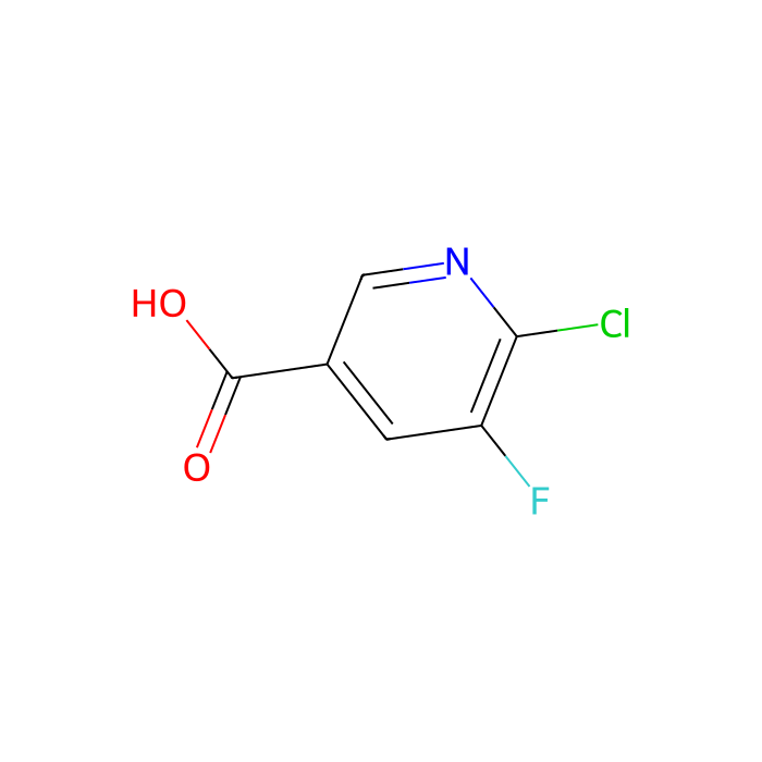 6-Chloro-5-fluoronicotinic acid - ≥95% CAS No(38186-86-6) by Aladdin Scientific