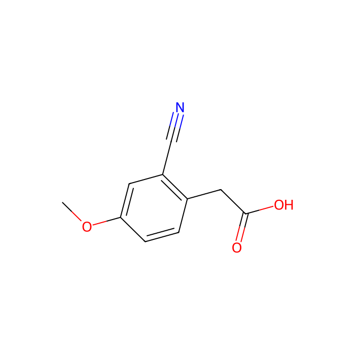 2-(2-Cyano-4-methoxyphenyl)acetic acid - ≥98% CAS No(52786-67-1) by Aladdin Scientific