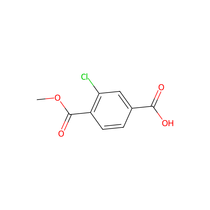 3-Chloro-4-(methoxycarbonyl)benzoic acid - ≥98% CAS No(55737-77-4) by Aladdin Scientific