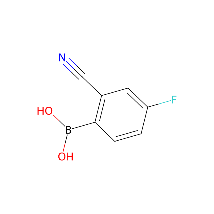 (2-Cyano-4-fluorophenyl)boronic acid(contains varying amounts of Anhydride) - ≥97% CAS No(876601-43-3) by Aladdin Scientific