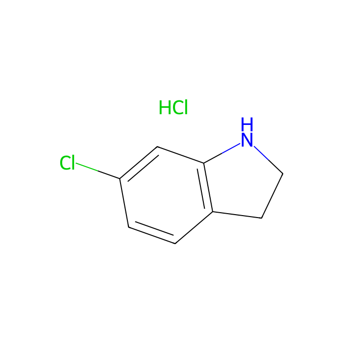 6-Chloro-2,3-dihydro-1H-indole hydrochloride - ≥95% CAS No(89978-84-7) by Aladdin Scientific