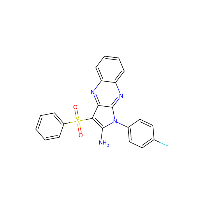 1-(4-Fluorophenyl)-3-(phenylsulfonyl)-1H-pyrrolo[2,3-b]quinoxalin-2-amine - ≥95% CAS No(374922-43-7) by Aladdin Scientific