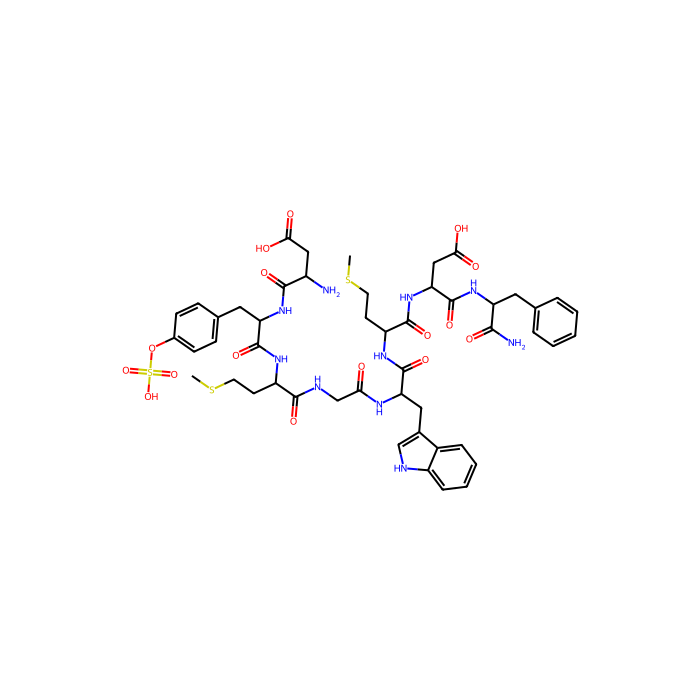 CCK Octapeptide sulfated -   CAS No(25126-32-3) by Aladdin Scientific
