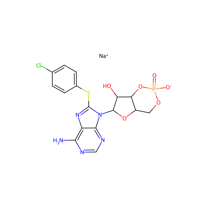 8-(4-Chlorophenylthio)adenosine 3′,5′-cyclic monophosphate sodium salt - ≥99% CAS No(93882-12-3) by Aladdin Scientific