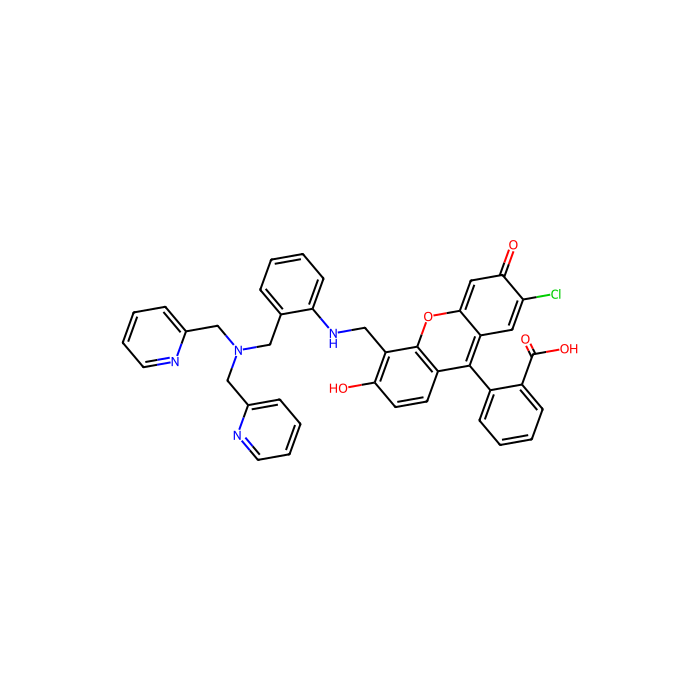 9-(2-Carboxyphenyl)-2-chloro-5-[{2-(di(2-pyridyl)aminomethyl)phenyl}aminomethyl]-6-hydroxy-3-xanthanone Zinpyr-4 - ≥95% CAS No(502467-23-4) by Aladdin Scientific