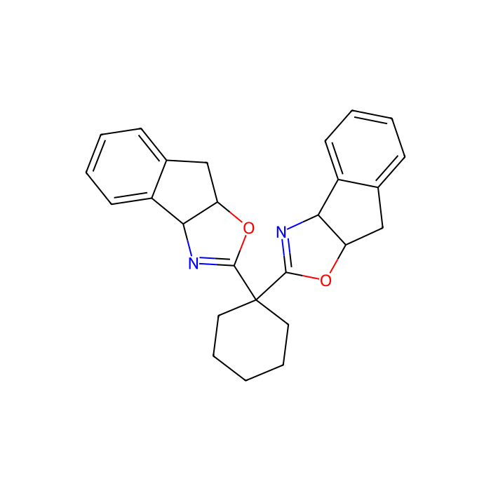 (3aS,3a''S,8aR,8a''R)-2,2''-Cyclohexylidenebis[8,8a-dihydro-3aH-indeno[1,2-d]oxazole] - ≥98%,≥99%(ee) CAS No(182122-13-0) by Aladdin Scientific