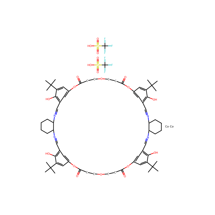 Cyclic-Oligo Bis[(1S,2S)-(-)-1,2-cyclohexanediamino-N,N-bis(3,3-di-t-butylsalicylidene) cobalt(III)triflate]-5,5-bis(2-carboxyethyl)ether - ≥95% CAS No(1252661-94-1) by Aladdin Scientific