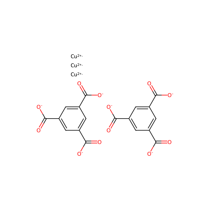 Copper benzene-1,3,5-tricarboxylate MOF (HKUST-1(Cu))/PVDF membrane (35/65 wt.%) - MOFHKUST-1(Cu)/PVDF membrane(35/65 wt.%) CAS No(51937-85-0) by Aladdin Scientific