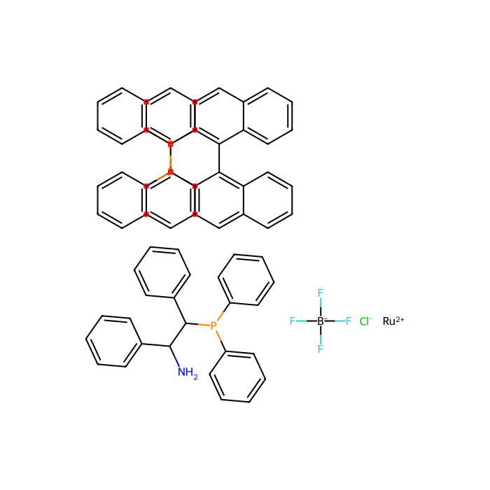 Chloro[(R)-2,2''-bis(diphenylphosphino)-1,1''-binaphthyl][(1R,2R)-2-(diphenylphosphino)-1,2-diphenylethanamine]ruthenium(II) tetrafluoroborate - ≥97% CAS No(1150112-54-1) by Aladdin Scientific