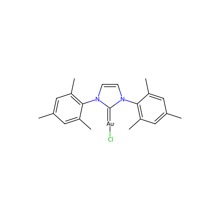Chloro[1,3-bis(2,4,6-trimethylphenyl)2H-imidazol-2-ylidene]gold(I) - ≥98% CAS No(852445-81-9) by Aladdin Scientific