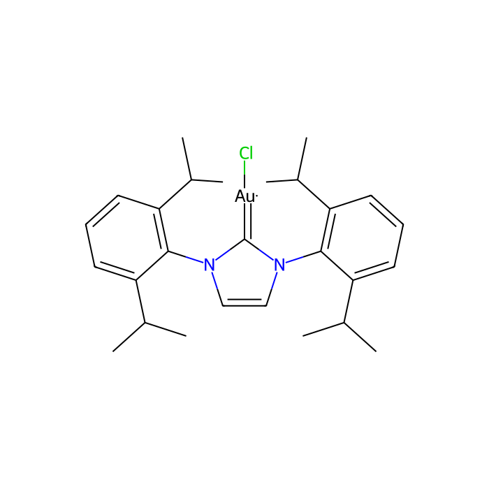Chloro[1,3-bis(2,6-diisopropylphenyl)imidazol-2-ylidene]gold(I) - ≥99.95% metals basis CAS No(852445-83-1) by Aladdin Scientific