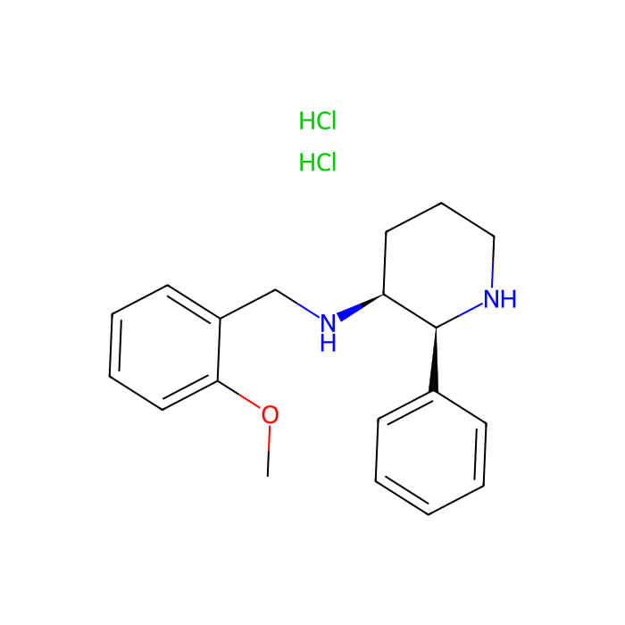 (2S,3S)-N-[(2-methoxyphenyl)methyl]-2-phenylpiperidin-3-amine dihydrochloride - ≥99%(HPLC) CAS No(145148-39-6) by Aladdin Scientific