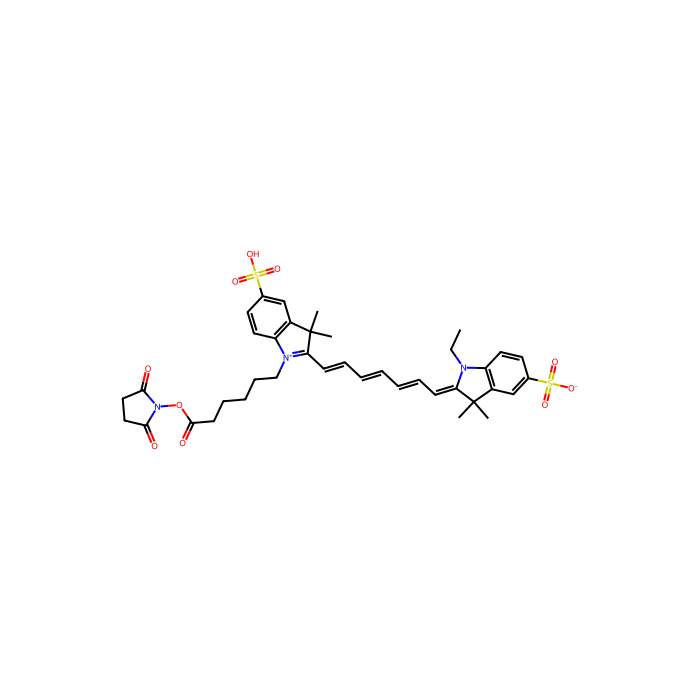 sulfo Cy7-SE triethylamine - Ex:756nm, Em:779nm, ≥95%(HPLC) CAS No(477908-53-5(free)) by Aladdin Scientific