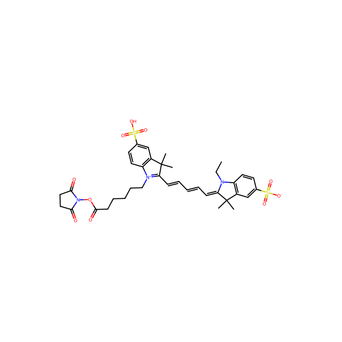 Cyanine 5, SE - Ex:647nm, Em:665nm, ≥95%(HPLC) CAS No(146368-14-1) by Aladdin Scientific