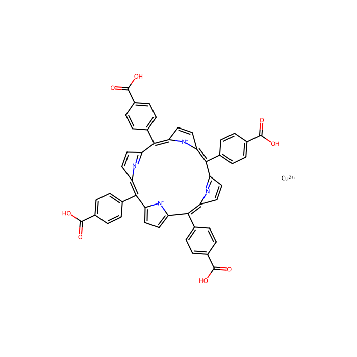 Copper(II) meso-tetra(4-carboxyphenyl)porphine - ≥98%(HPLC)  by Aladdin Scientific