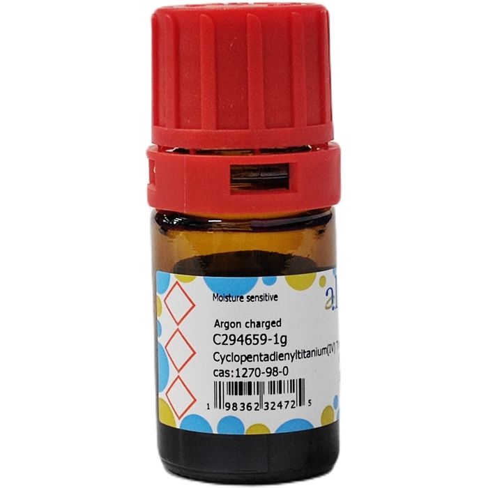 Cyclopentadienyltitanium(IV) Trichloride - ≥95% CAS No(1270-98-0) by Aladdin Scientific