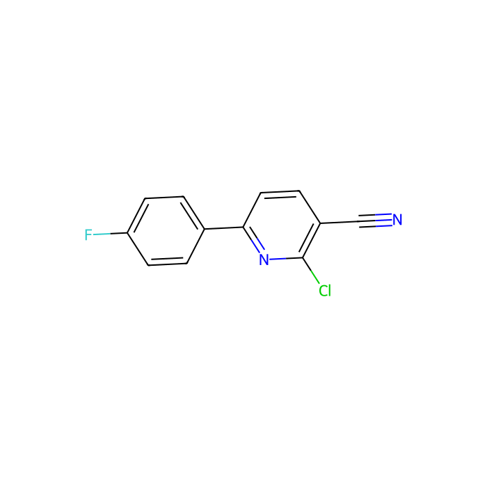 2-Chloro-3-cyano-6-(4-fluorophenyl)pyridine - ≥96% CAS No(31776-83-7) by Aladdin Scientific
