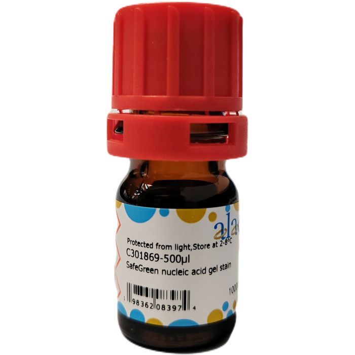 SafeGreen nucleic acid gel stain - 10000x in H2O  by Aladdin Scientific