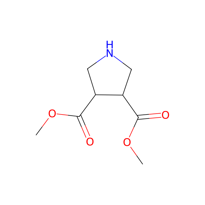 cis-dimethyl pyrrolidine-3,4-dicarboxylate hydrochloride - ≥98% CAS No(102389-89-9) by Aladdin Scientific
