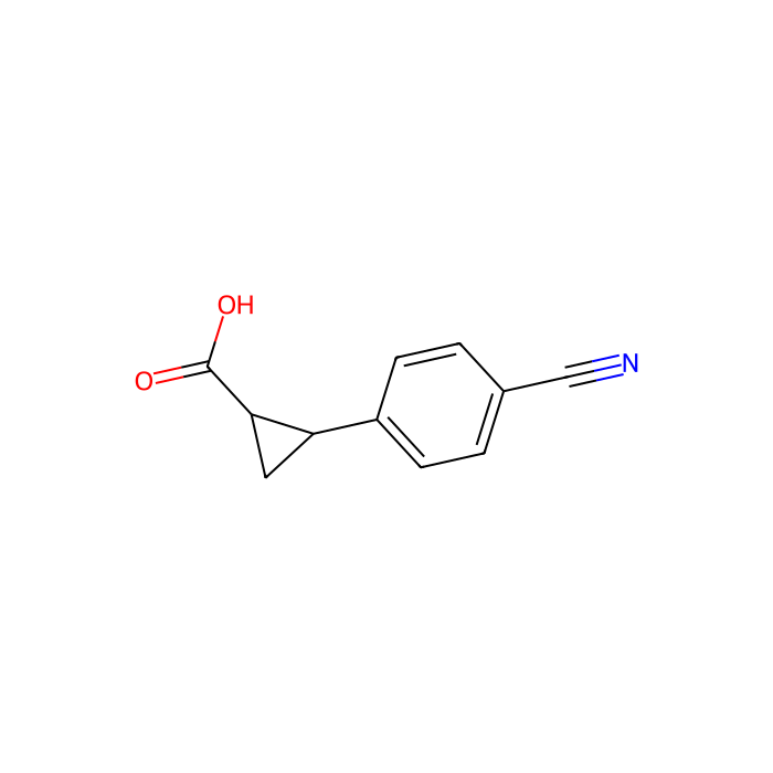 2-(4-cyanophenyl)cyclopropane-1-carboxylic acid - ≥90% CAS No(1119807-15-6) by Aladdin Scientific
